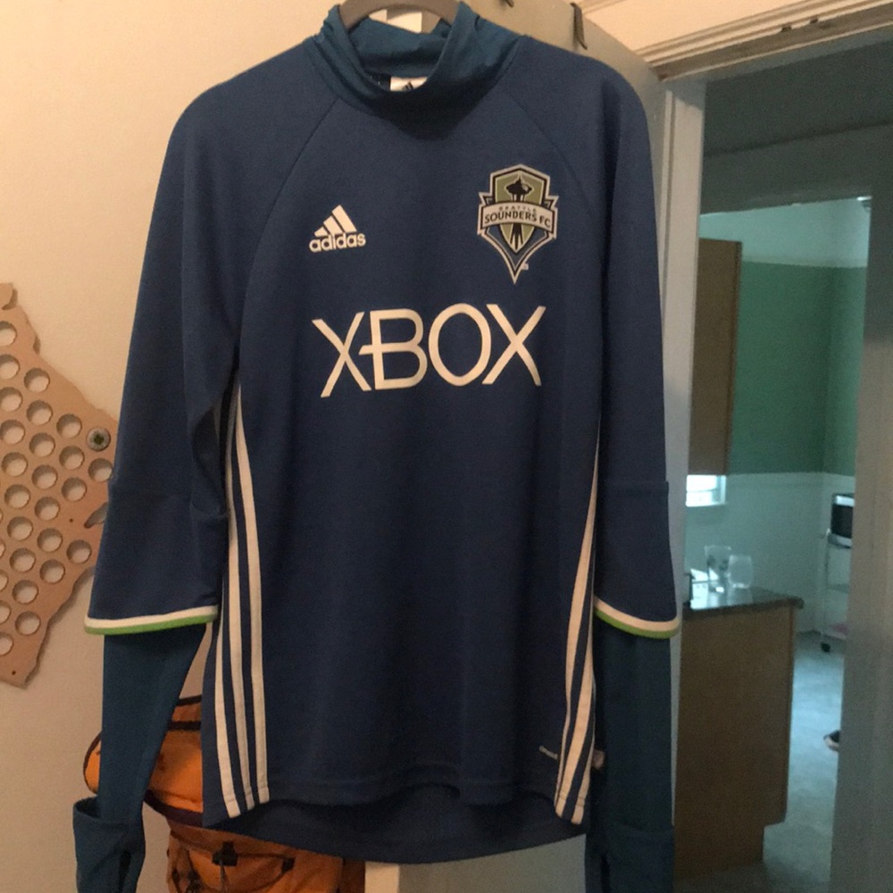 Adidas Seattle Sounders warm up top